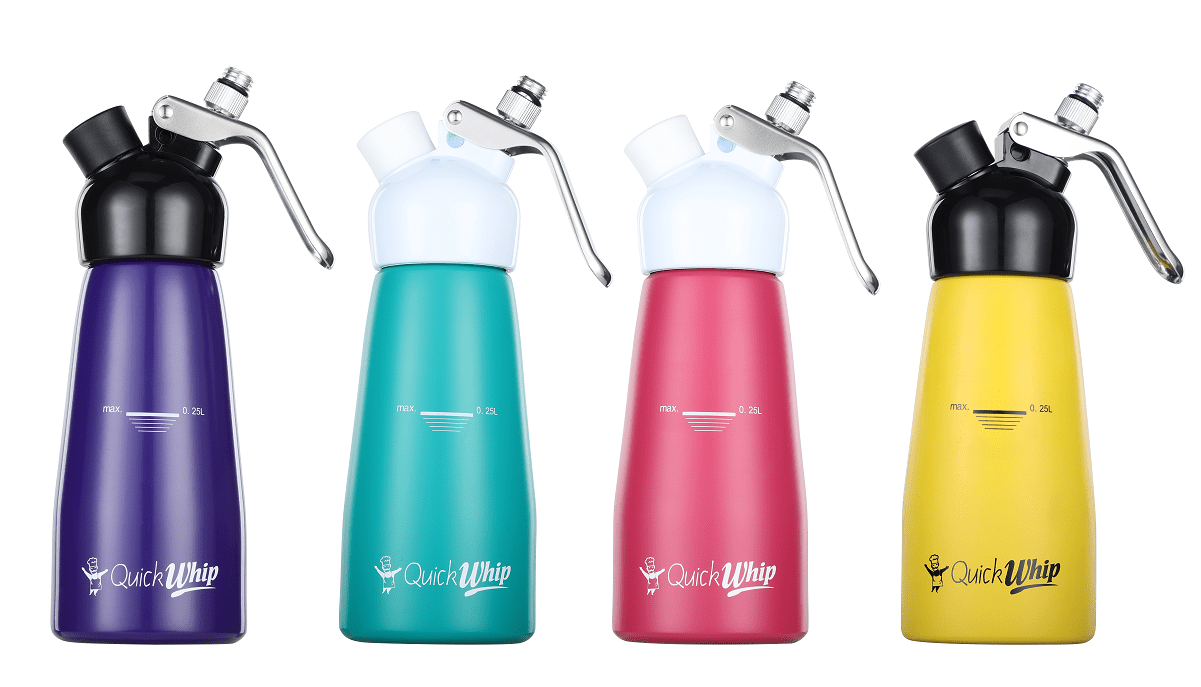 QuickWhip Cream Whipper 0.5L in Various colours